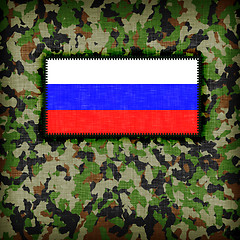 Image showing Amy camouflage uniform, Russia