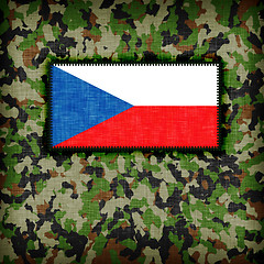 Image showing Amy camouflage uniform, The Czech Republic