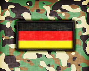 Image showing Amy camouflage uniform, Germany