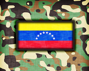 Image showing Amy camouflage uniform, Venezuela