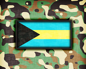 Image showing Amy camouflage uniform, The Bahamas