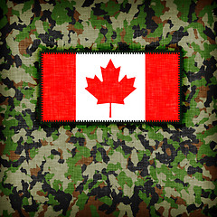 Image showing Amy camouflage uniform, Canada