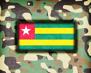 Image showing Amy camouflage uniform, Togo