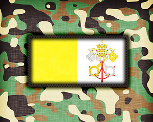 Image showing Amy camouflage uniform, Vatican City