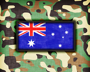 Image showing Amy camouflage uniform, Australia