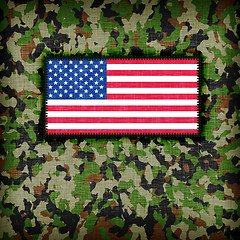 Image showing Amy camouflage uniform, USA