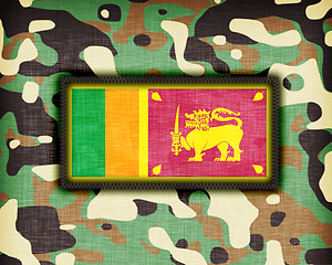 Image showing Amy camouflage uniform, Sri Lanka