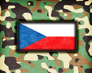 Image showing Amy camouflage uniform, The Czech Republic