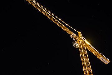 Image showing Construction Crane