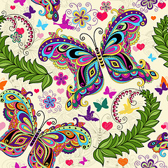 Image showing Seamless valentine pattern