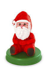 Image showing Santa Claus made of marzipan
