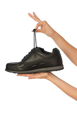 Image showing black footwear