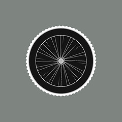 Image showing Bicycle Wheel Symbol