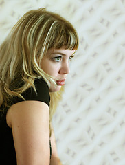 Image showing Blond girl