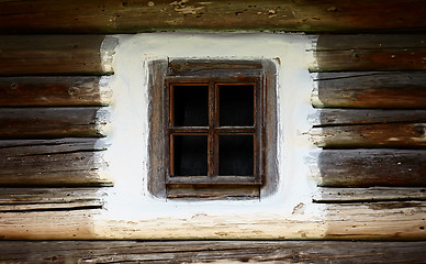 Image showing Wooden vintage window