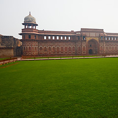 Image showing Red Agra ford, India