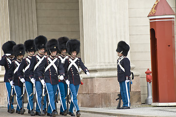 Image showing Royal guard