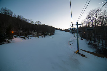 Image showing ski lift