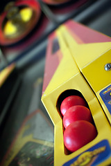 Image showing arcade ball game