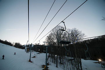 Image showing ski lift