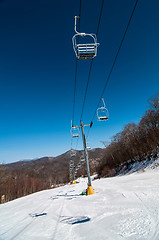 Image showing ski lift