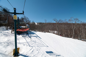 Image showing ski lift