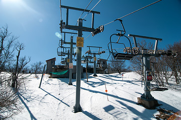 Image showing ski lift