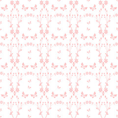 Image showing seamless floral pattern