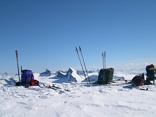 Image showing Skiing in Norway