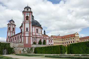 Image showing Famous Baroque chateau Jaromerice nad Rokytnou