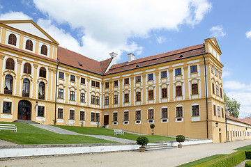 Image showing Famous Baroque chateau Jaromerice nad Rokytnou