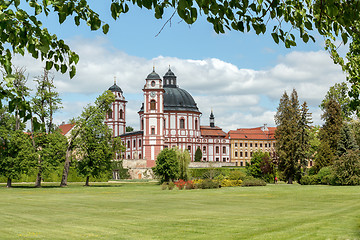 Image showing Famous Baroque chateau Jaromerice nad Rokytnou