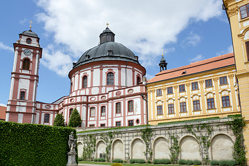 Image showing Famous Baroque chateau Jaromerice nad Rokytnou