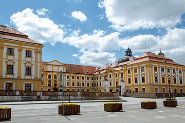 Image showing Famous Baroque chateau Jaromerice nad Rokytnou