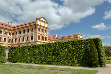 Image showing Famous Baroque chateau Jaromerice nad Rokytnou