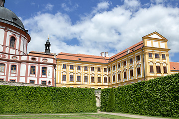 Image showing Famous Baroque chateau Jaromerice nad Rokytnou