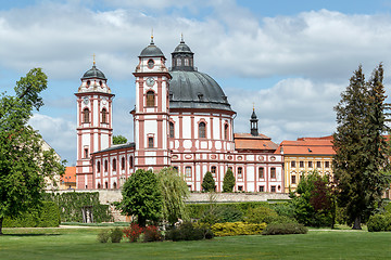 Image showing Famous Baroque chateau Jaromerice nad Rokytnou