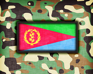 Image showing Amy camouflage uniform, Eritrea