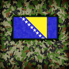 Image showing Amy camouflage uniform, Bosnia and Herzegovina