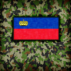 Image showing Amy camouflage uniform, Liechtenstein