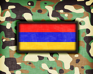 Image showing Amy camouflage uniform, Armenia