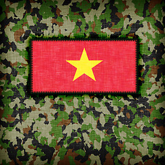 Image showing Amy camouflage uniform, Vietnam