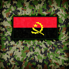 Image showing Amy camouflage uniform, Angola