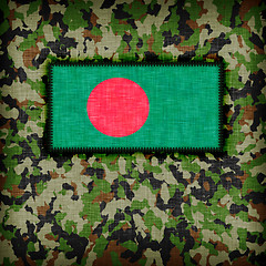 Image showing Amy camouflage uniform, Bangladesh