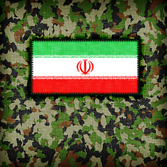 Image showing Amy camouflage uniform, Iran