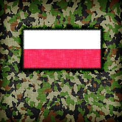 Image showing Amy camouflage uniform, Poland