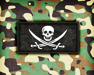 Image showing Amy camouflage uniform, Pirate