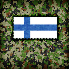 Image showing Amy camouflage uniform, Finland