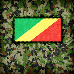 Image showing Amy camouflage uniform, Congo