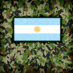 Image showing Amy camouflage uniform, Argentina